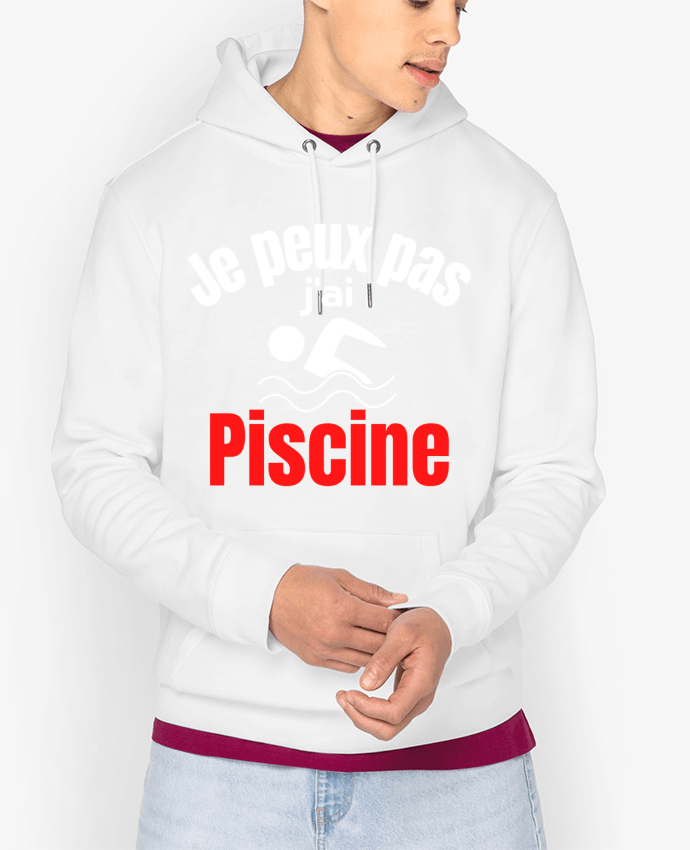 Hoodie Je peux pas,j'ai piscine Par Anastasia