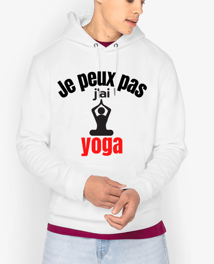 Hoodie Je peux pas,j'ai yoga Par Anastasia