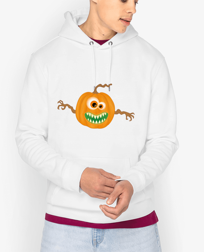 Hoodie Monstre citrouille halloween Par Lumagayo