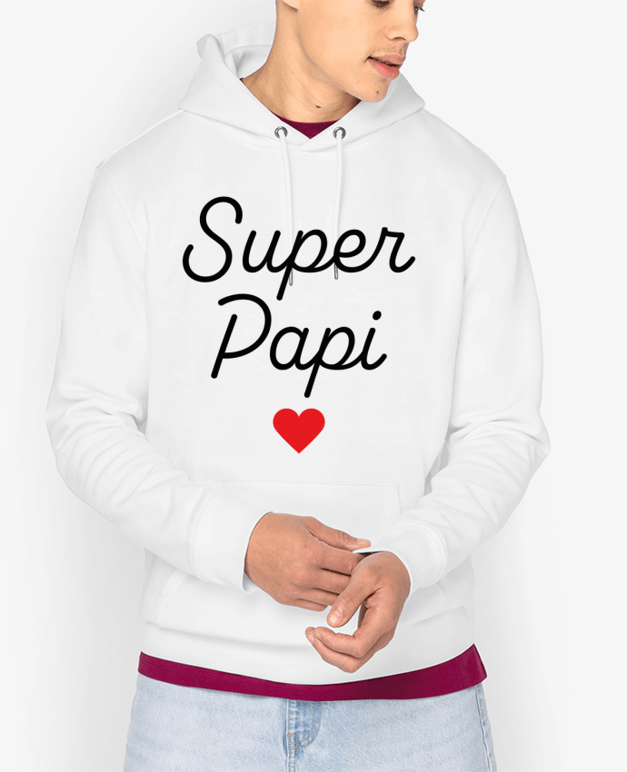 Hoodie Super Papi Par Mademoiselle Polly