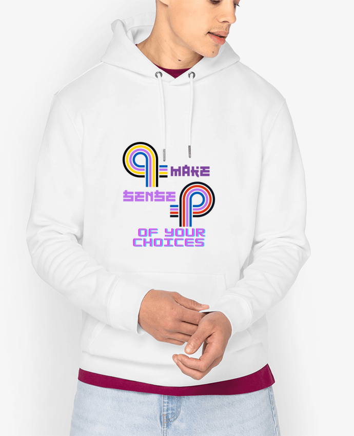 Hoodie Make sense of your choices Par Rozane 