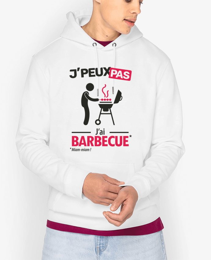 Hoodie J'peux pas j'ai barbecue ! Par LilouZen