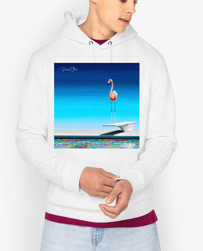 Hoodie Flamingo at the pool Par MagicDesign