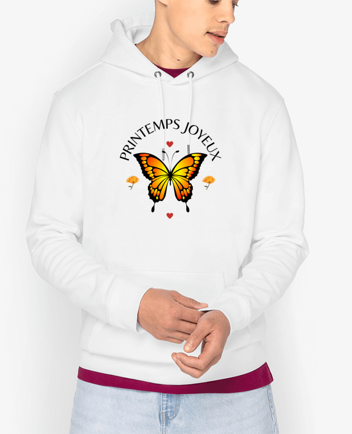 Hoodie PAPILLON Par EliseDesign