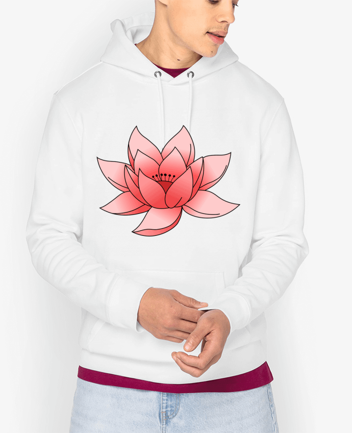 Hoodie Lotus Par Sazuka