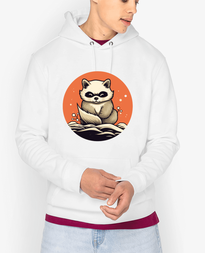 Hoodie tanuki Par WabiSabi