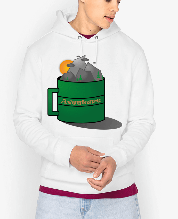 Hoodie Le Mug Montagne Par Lours/2pattes