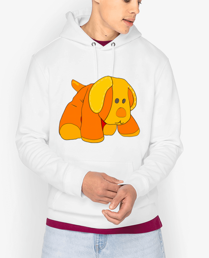 Hoodie Petit chien doudou en peluche Par Bief Designs.