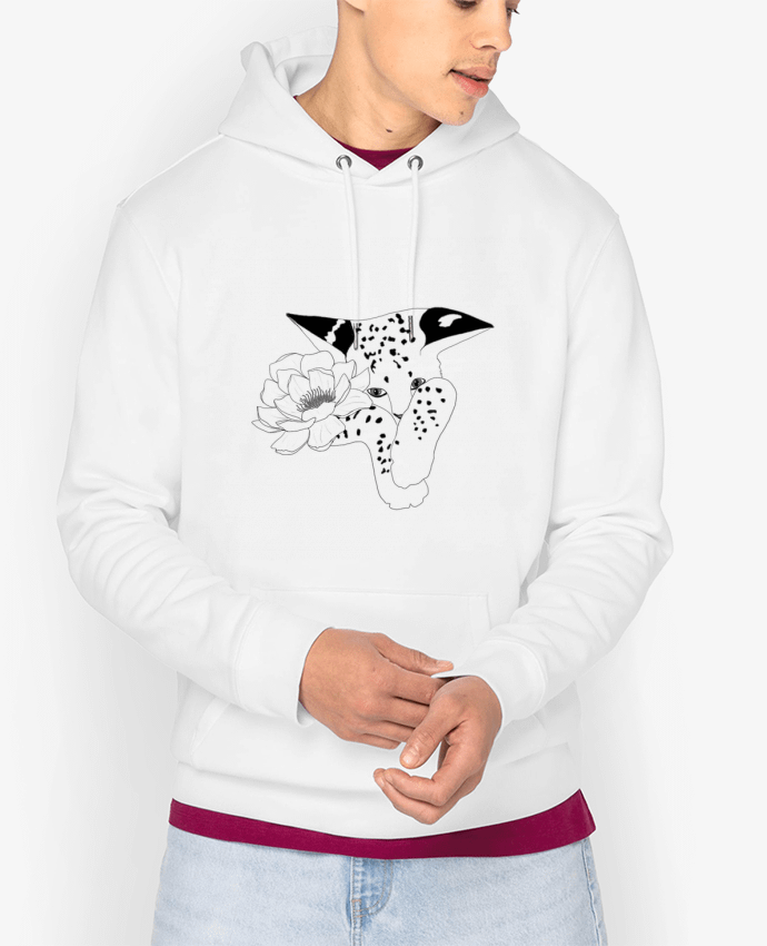 Hoodie savahnna et fleurs Par mflower