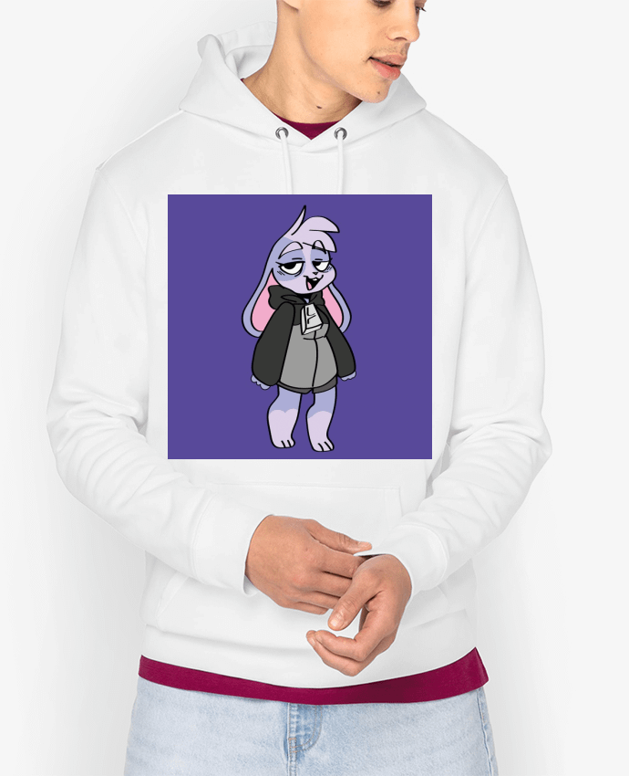 Hoodie relaxed rabbit Par Diana_desing