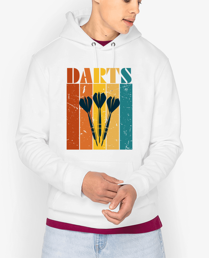 Hoodie Retro vintage dart play Par Sam boutique 79