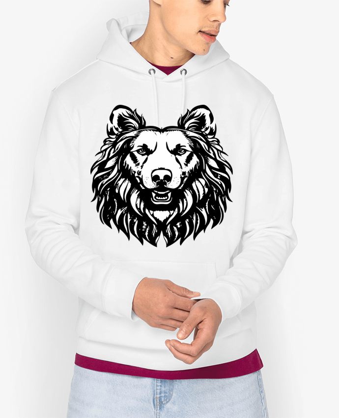 Hoodie King's Crown Canines Black and white Par VSGA