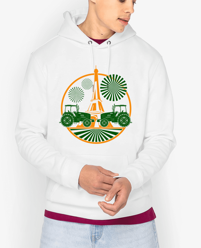 Hoodie Paris Agricole Par Geronimo Gorilla SylverBack