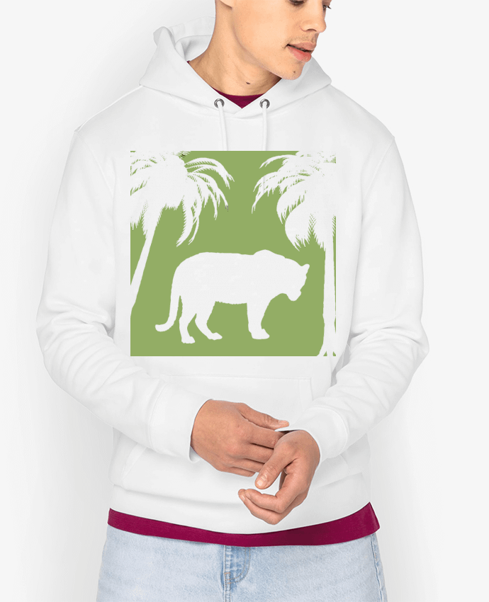 Hoodie Jungle verte Par Les Caprices de Filles