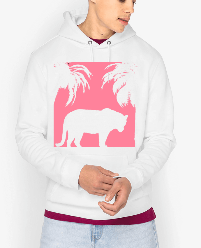 Hoodie Jungle rose Par Les Caprices de Filles