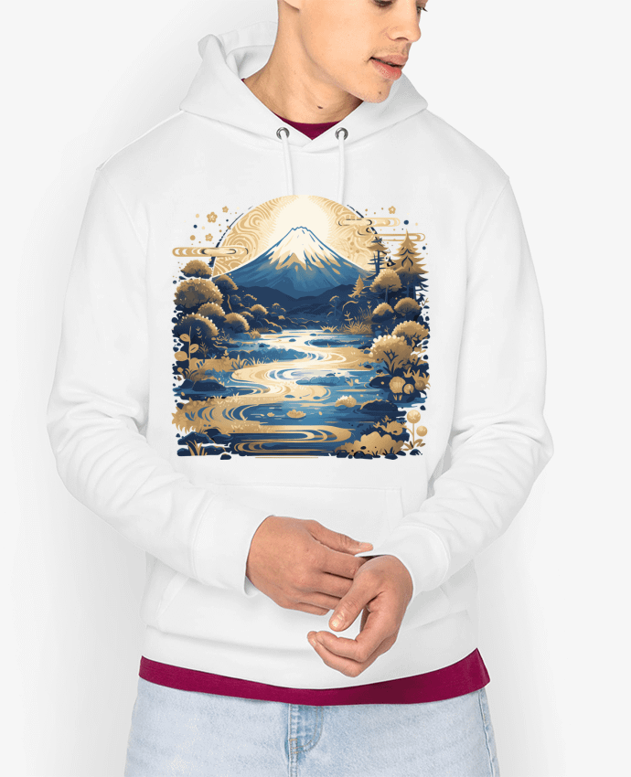 Hoodie Mont Fuji Par KronoArt