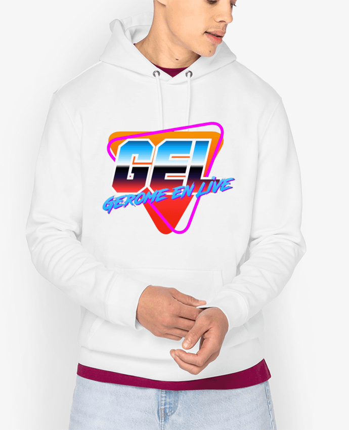 Hoodie Logo GEL classic Par Gerome En Live