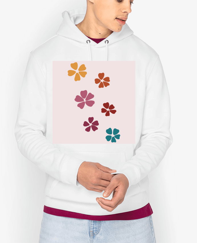 Hoodie Fleurs Par Clemence_Bellay