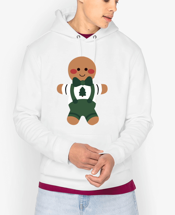 Hoodie Biscuit monsieur sapin Par Babu 