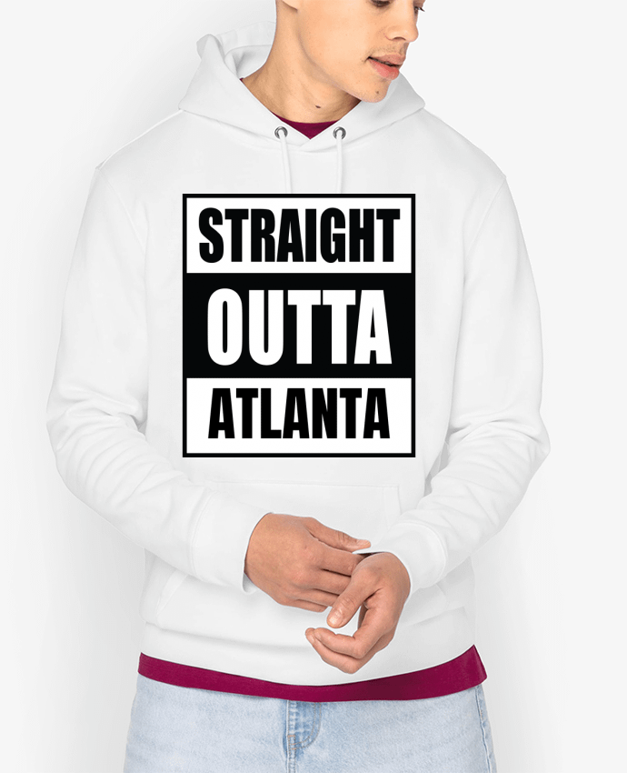 Hoodie Straight outta Atlanta Par Cheerocki