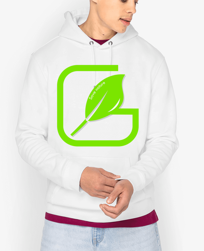 Hoodie Save nature - Idée cadeau Par IPUAL - La Boutique