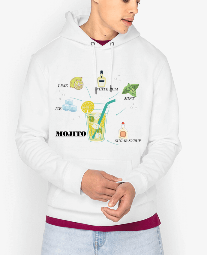 Hoodie Mojito l'original Par Frenchydesign