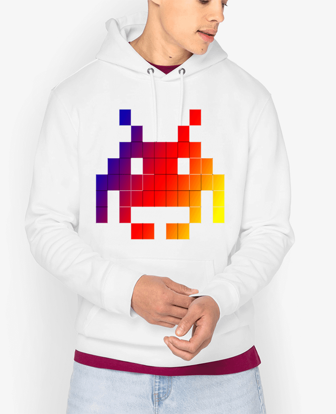 Hoodie Space Invaders Par Vince