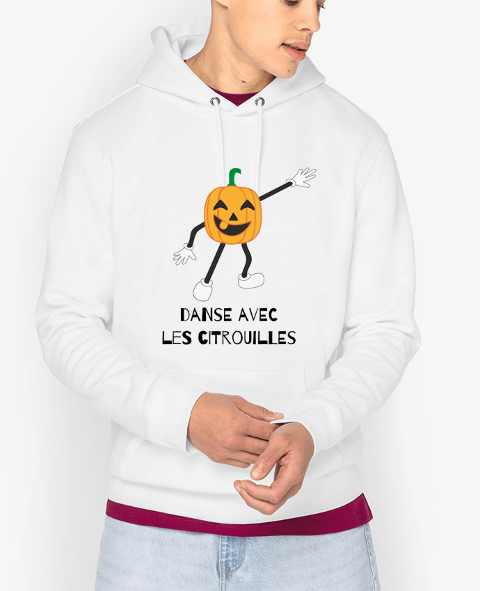 Hoodie CITROUILLE HALLOWEEN DANSE PUMPKIN HUMOUR DANCE Par                               