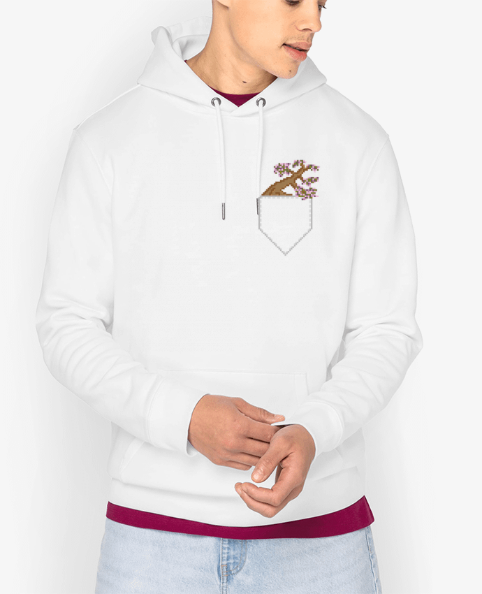 Hoodie POCKET BONSAI Par Santiaguen