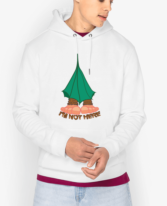 Hoodie I M NOT HERE Par Santiaguen