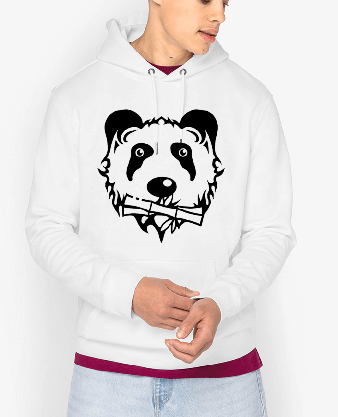 Hoodie panda noir Par Dr0agon