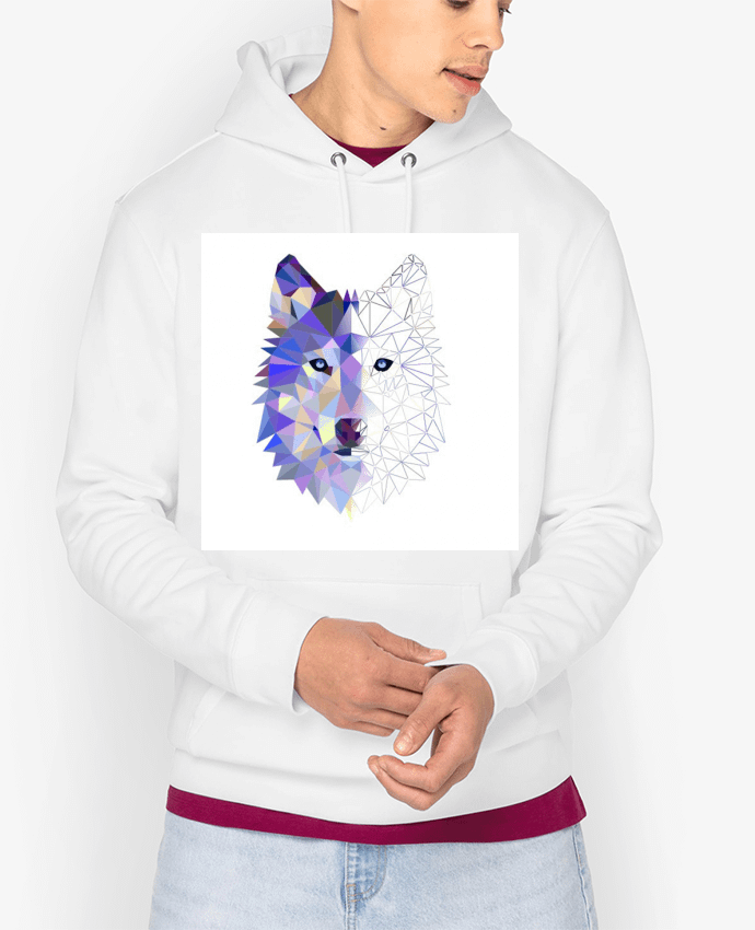 Hoodie Lobo Par creativeSkin