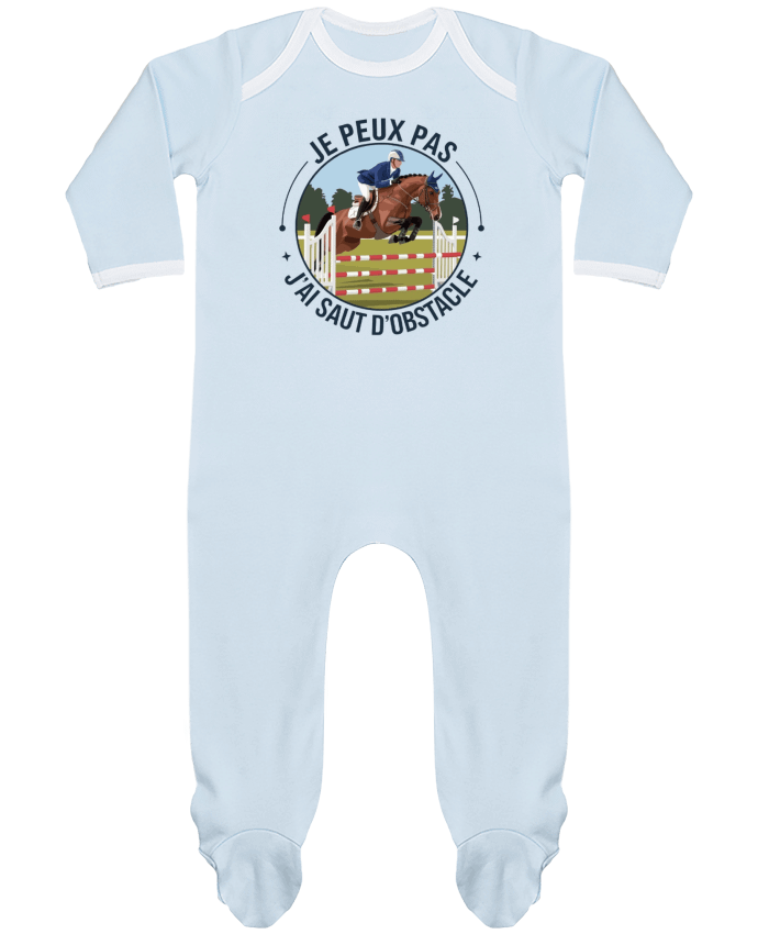 Body Pyjama Bébé je peux pas j'ai saut d'obstacle par bwilfy