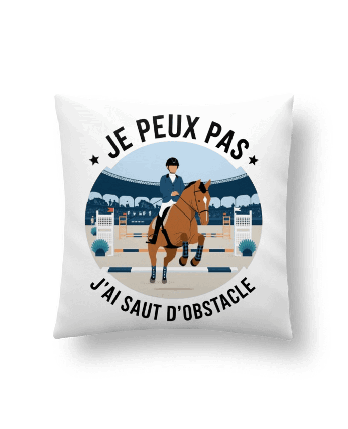 Coussin je peux pas j'ai saut d'obstacle par bwilfy