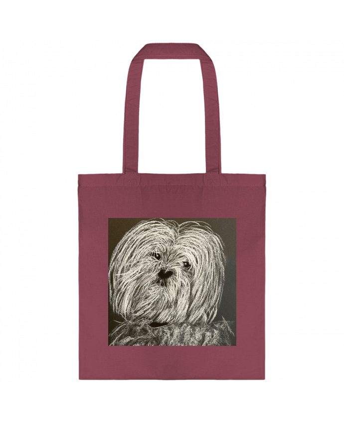 Tote-bag Bichon par Eclat animalier