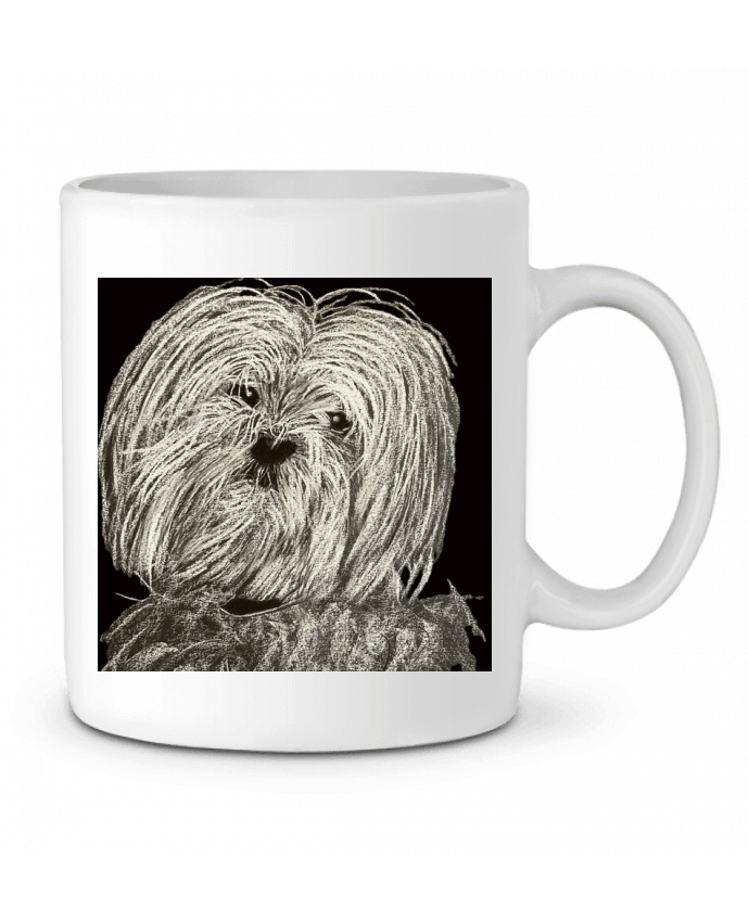 Mug  Bichon par Eclat animalier