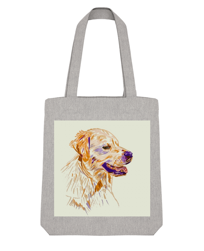 Tote Bag Stanley Stella Golden retriever par Eclat animalier 