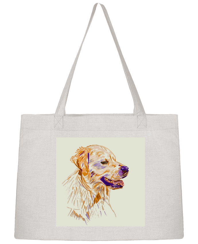 Sac Shopping Golden retriever par Eclat animalier