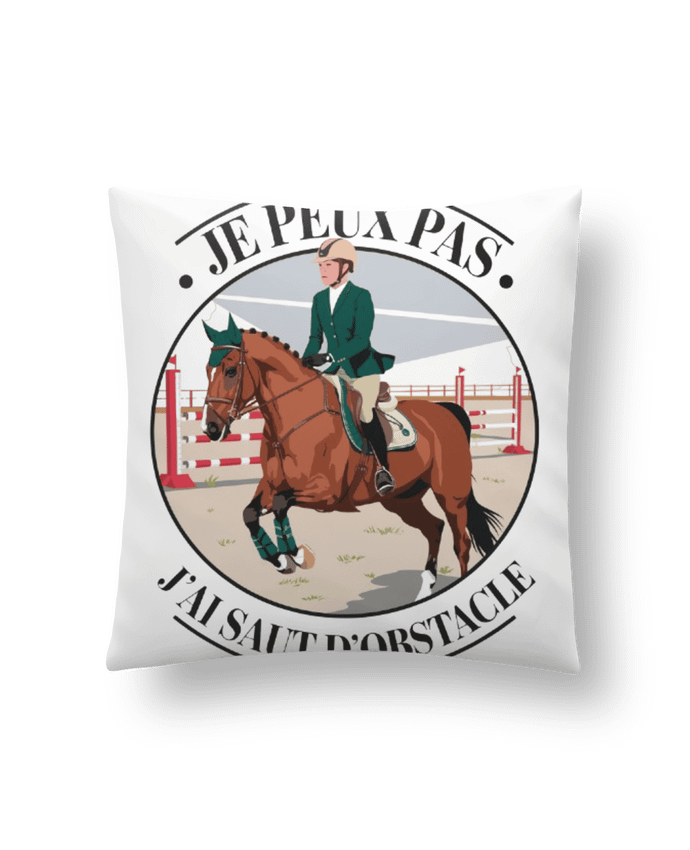 Coussin je peux pas j'ai saut d'obstacle par bwilfy
