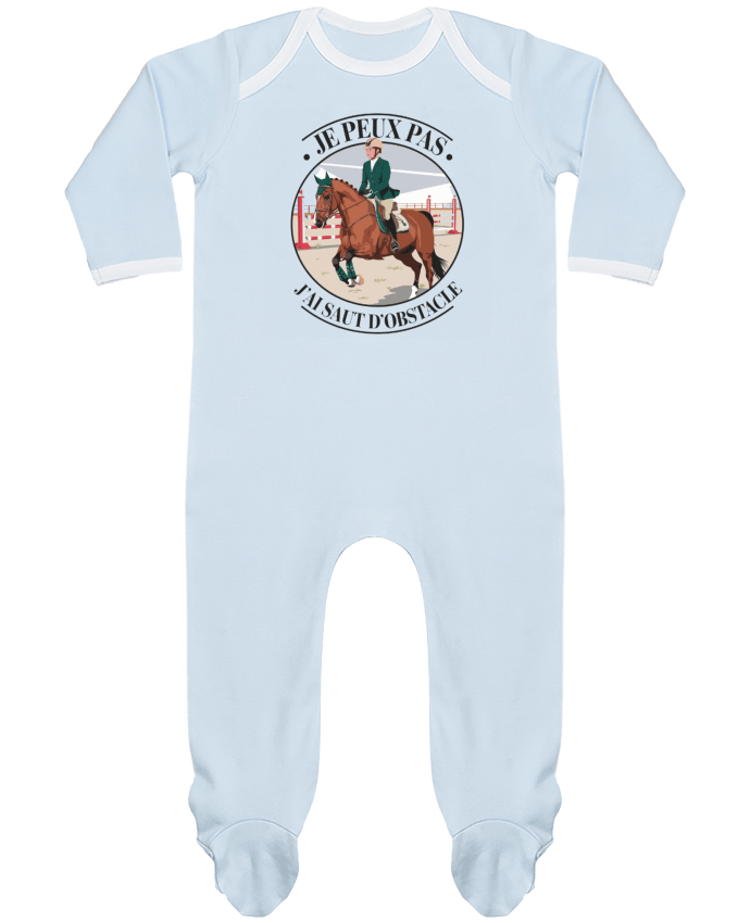 Body Pyjama Bébé je peux pas j'ai saut d'obstacle par bwilfy