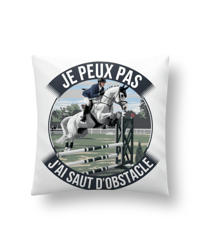 Coussin je peux pas j'ai saut d'obstacle par bwilfy