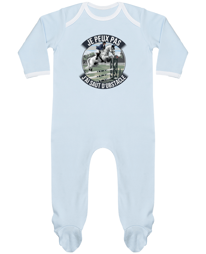 Body Pyjama Bébé je peux pas j'ai saut d'obstacle par bwilfy