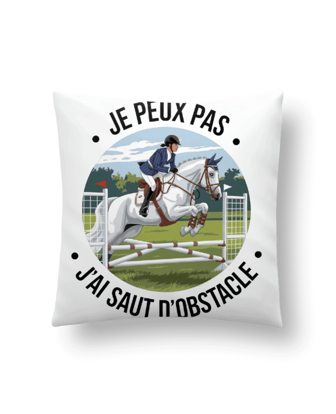 Coussin je peux pas j'ai saut d'obstacle par bwilfy