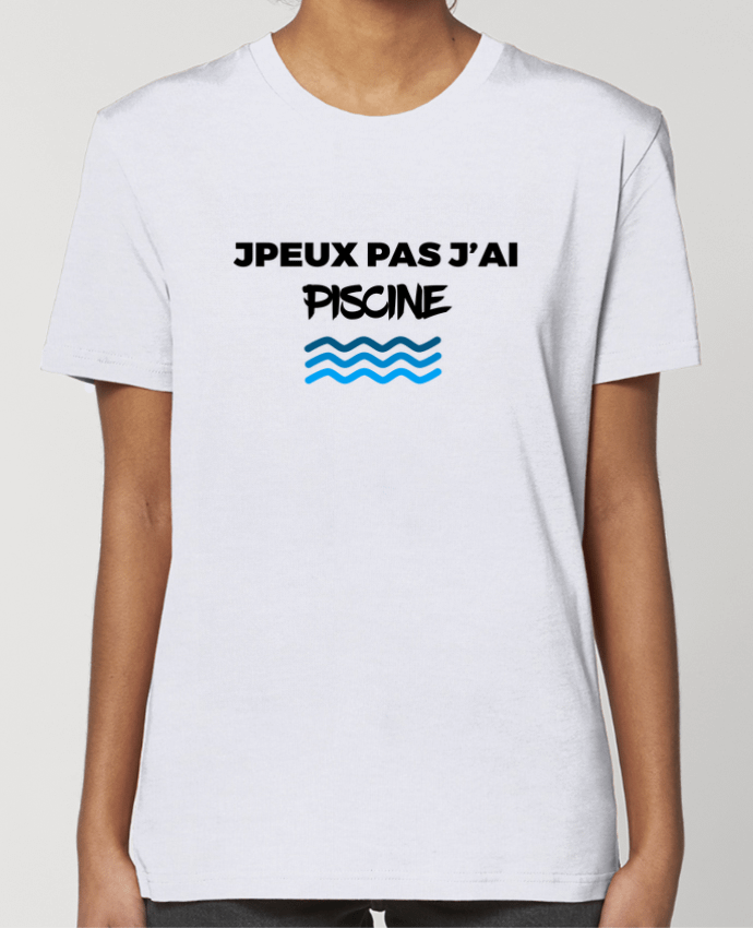 T-shirt Femme Je peux pas j\'ai piscine par tunetoo