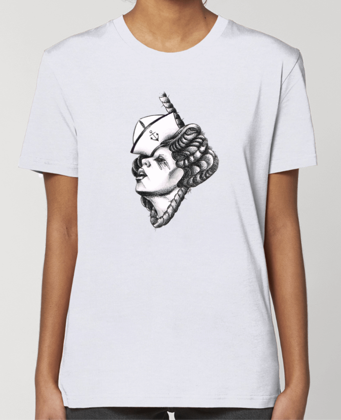 T-shirt Femme Femme capitaine par david