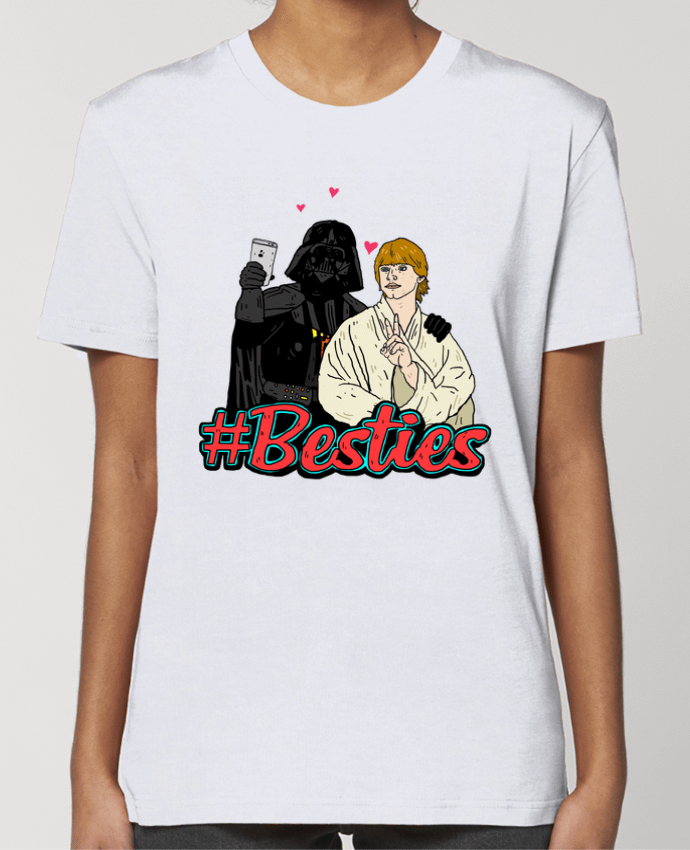 T-shirt Femme #Besties Star Wars por Nick cocozza