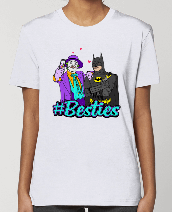 T-shirt Femme #Besties Batman par Nick cocozza