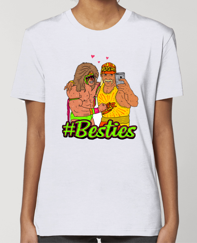 T-shirt Femme #Besties Catch par Nick cocozza