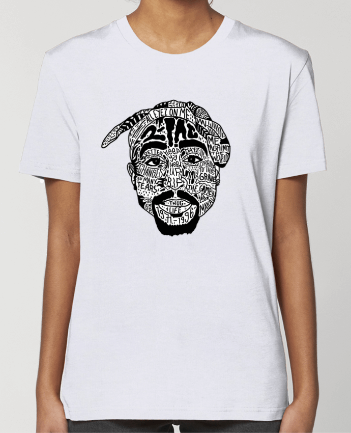 T-shirt Femme Tupac por Nick cocozza