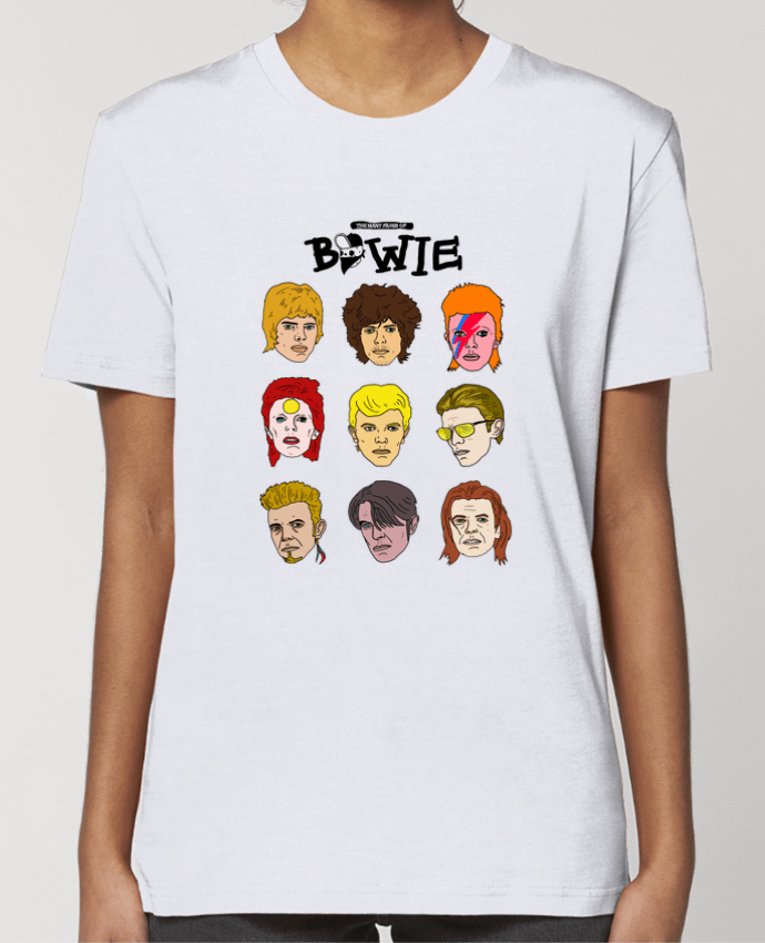 T-shirt Femme Bowie par Nick cocozza